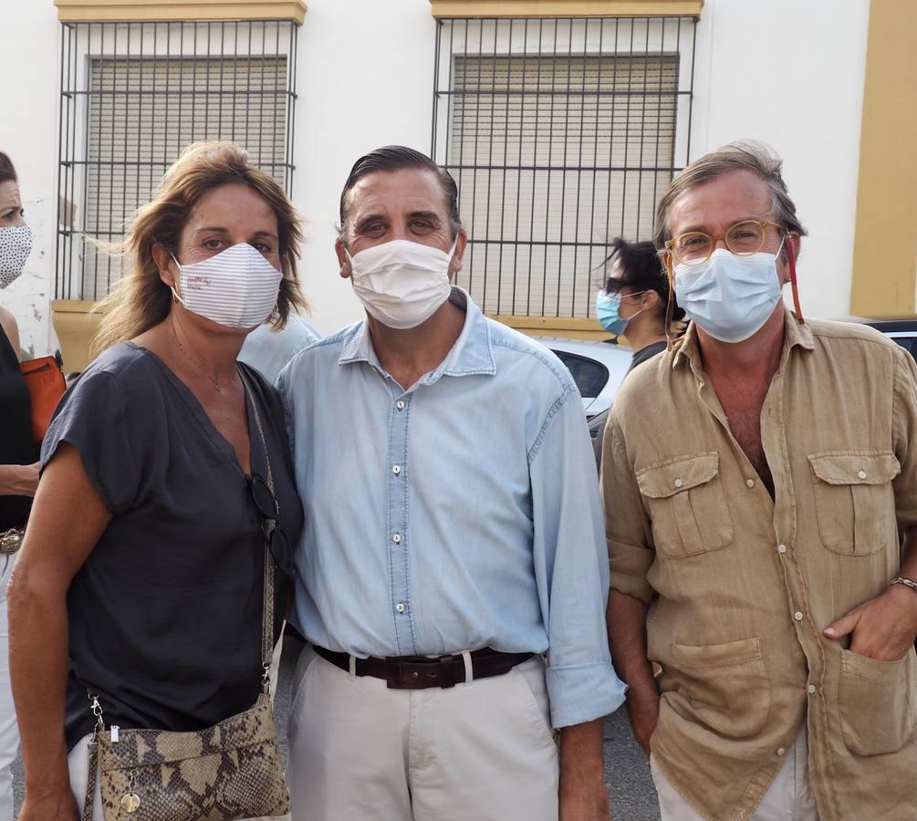 Marite Parejo, Ángel Rivas y Nacho Sabater. 