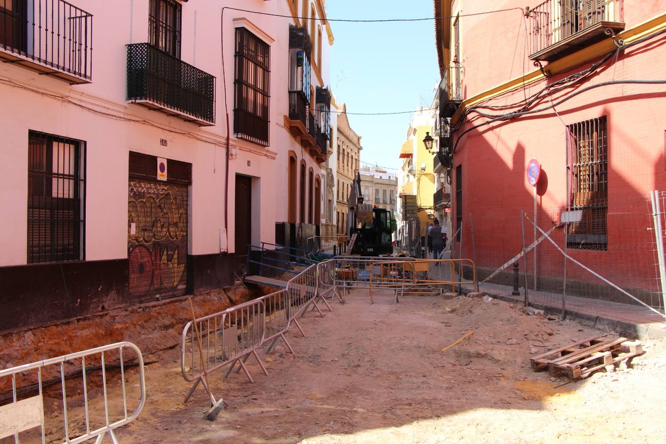 Las obras de verano en Sevilla, en imágenes