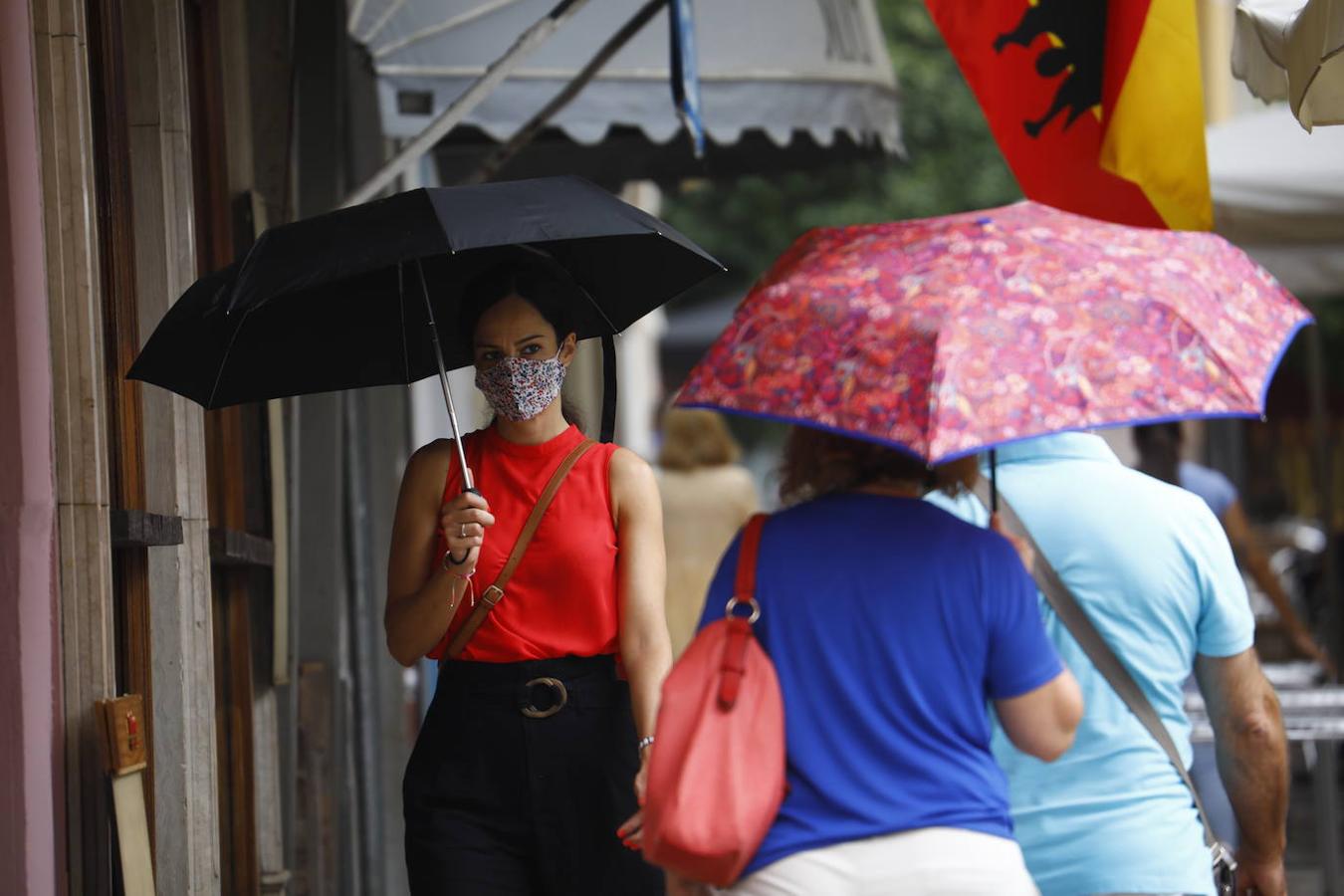 El lluvioso lunes en Córdoba, en imágenes