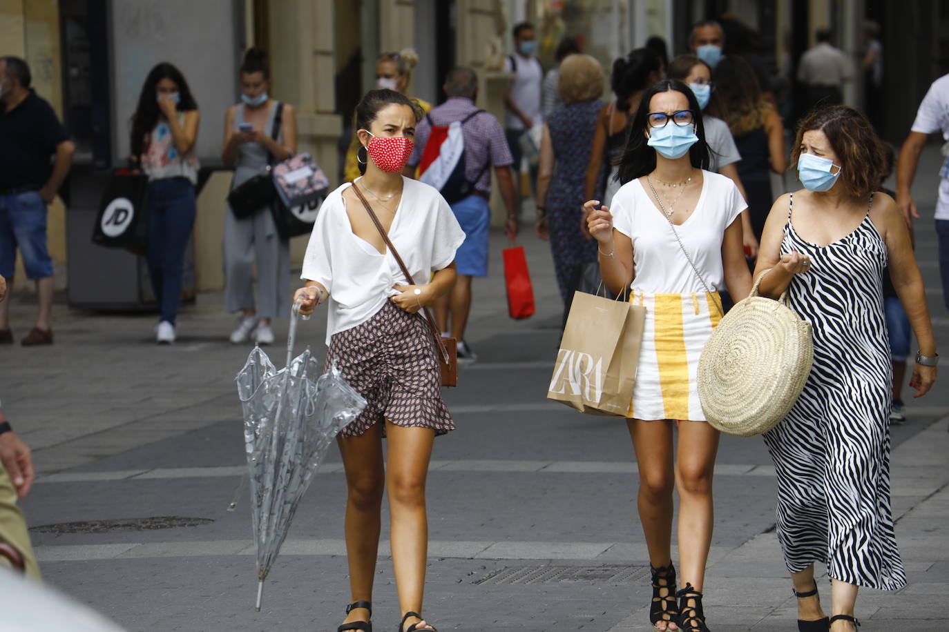 El lluvioso lunes en Córdoba, en imágenes