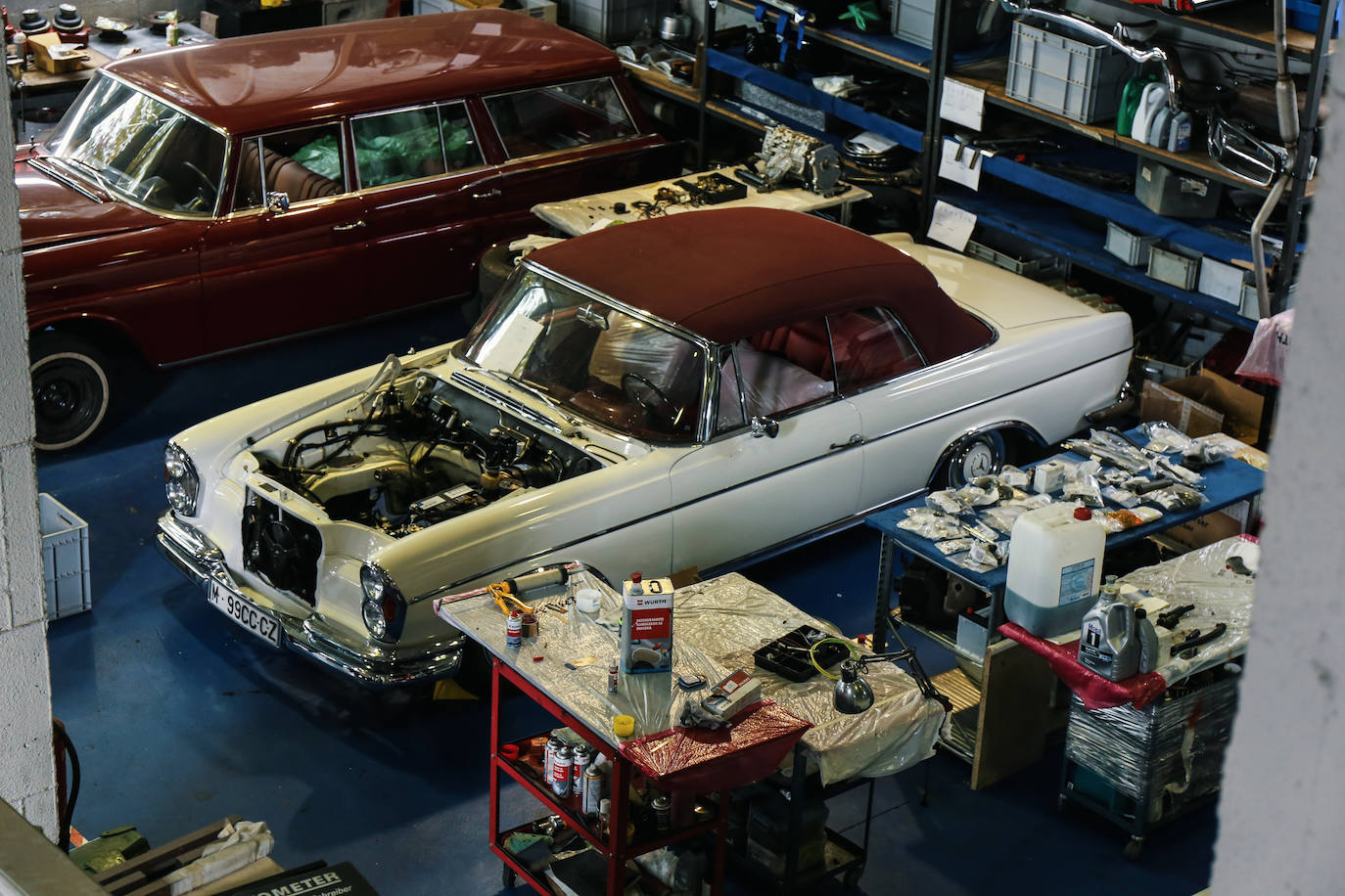 Fotogalería: Así se restaura un coche clásico