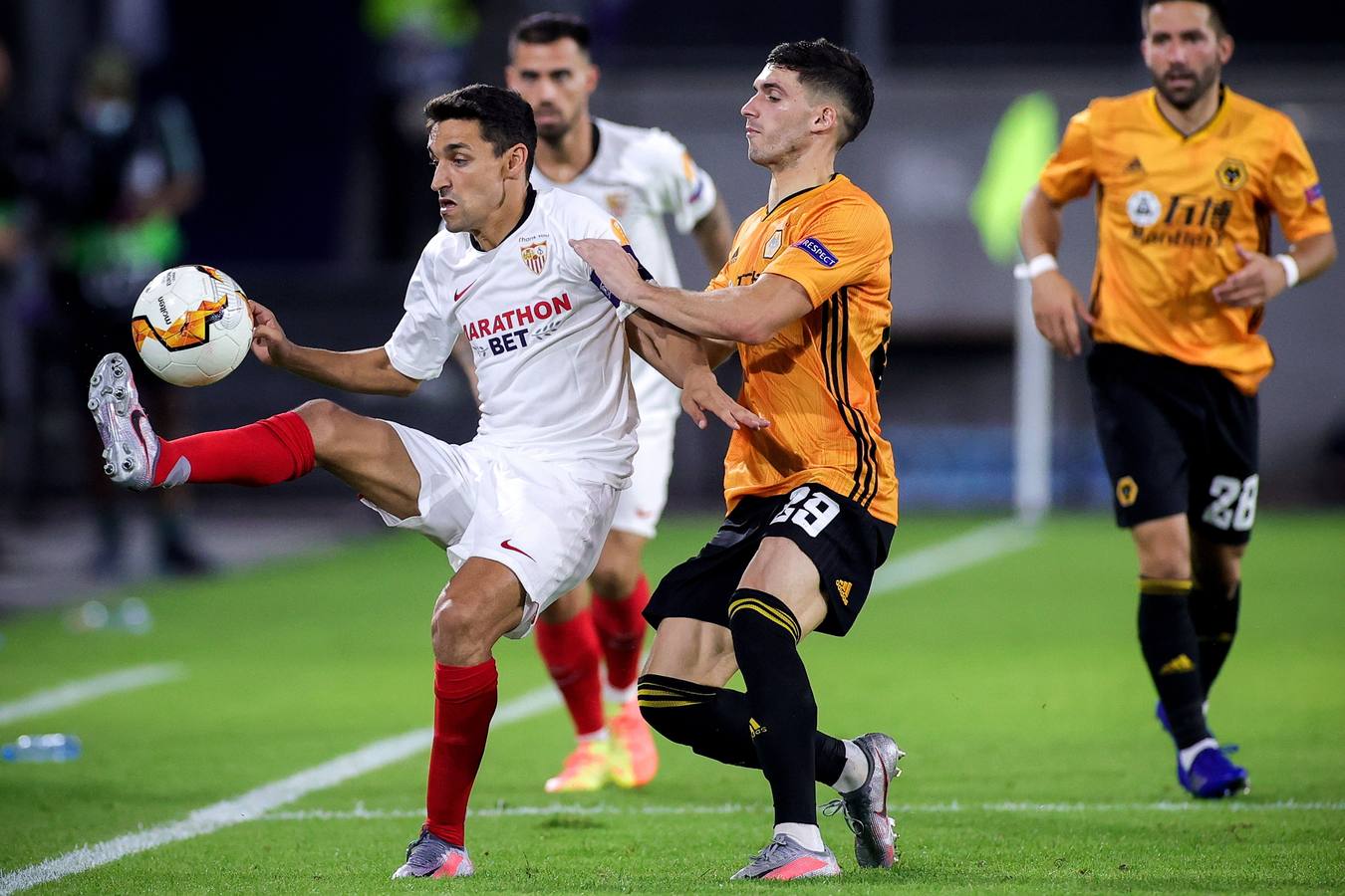 Las mejores imágenes del partido Sevilla - Wolverhampton