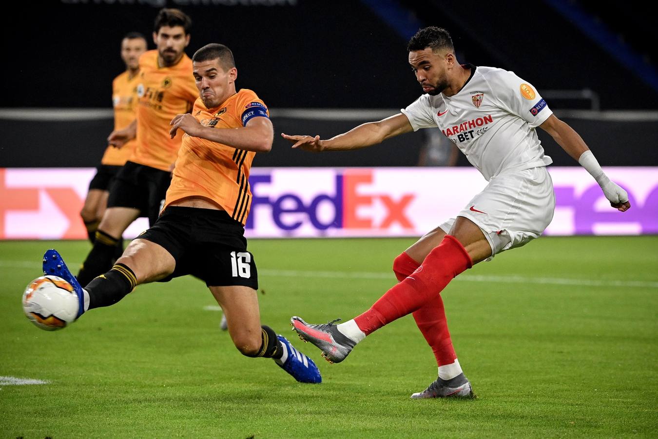 Las mejores imágenes del partido Sevilla - Wolverhampton