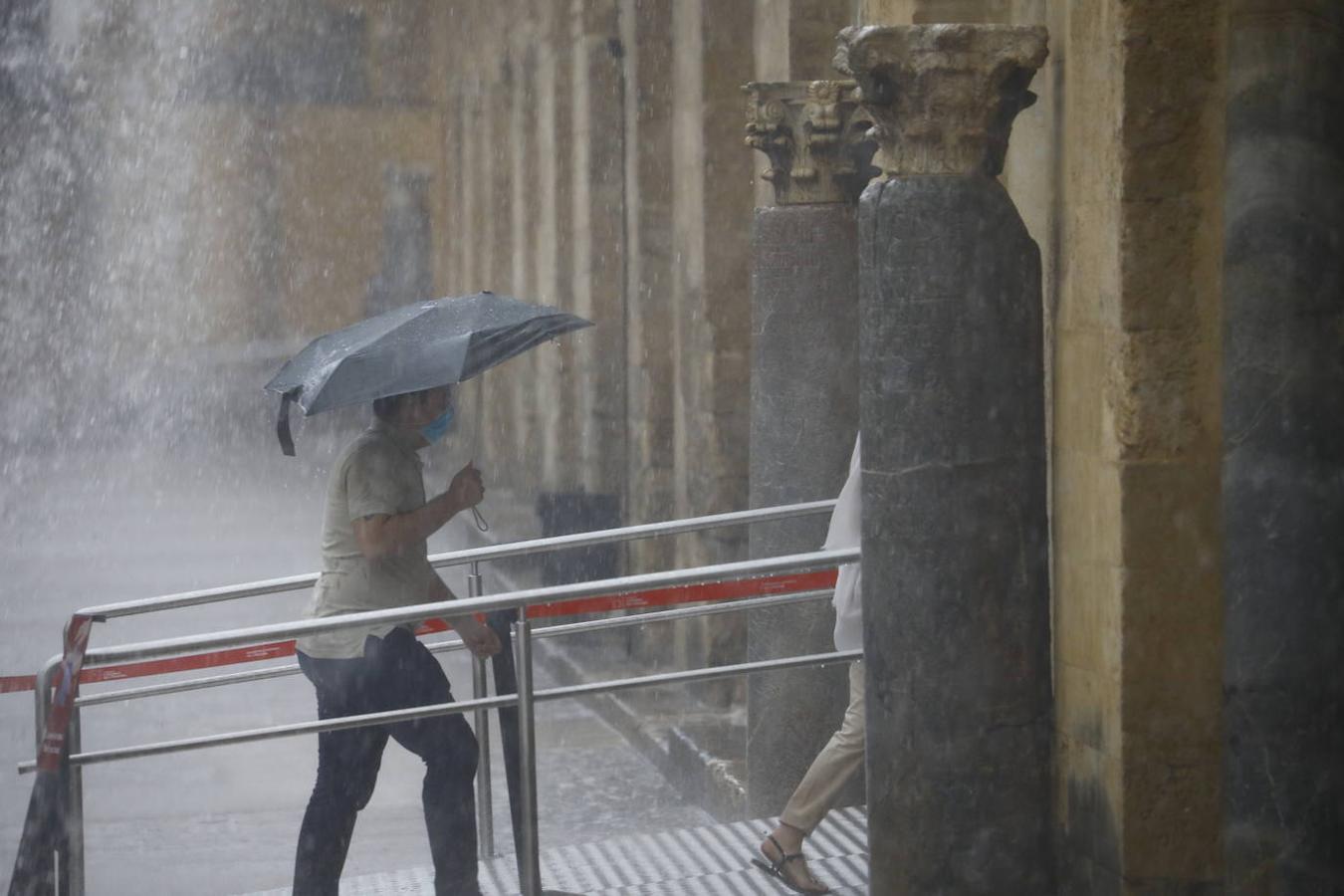 La tormenta del martes en Córdoba, en imágenes