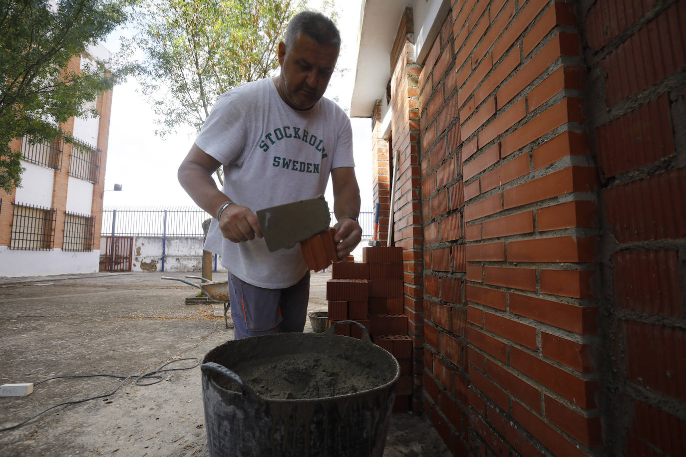 Las reformas previas al inicio del curso escolar, en imágenes