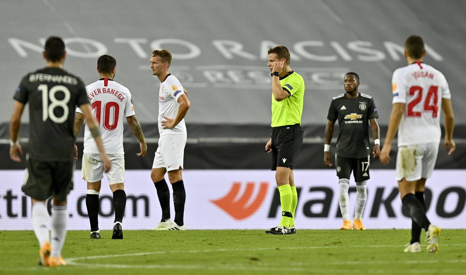 Sevilla - Manchester United, en imágenes