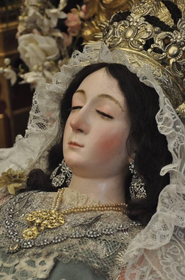 La Virgen de la Dormición de Santa Rosalía