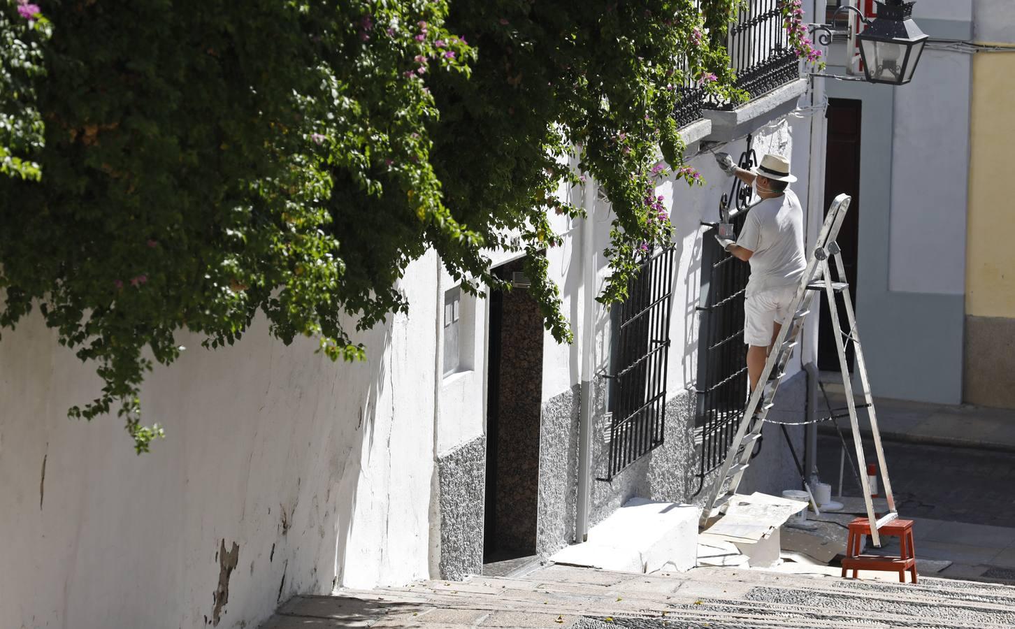 La plaza de Capuchinos en estado previo de remodelación, en imágenes: