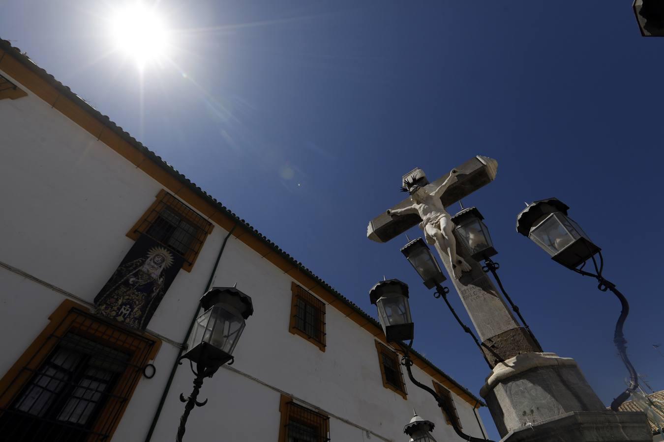 La plaza de Capuchinos en estado previo de remodelación, en imágenes: