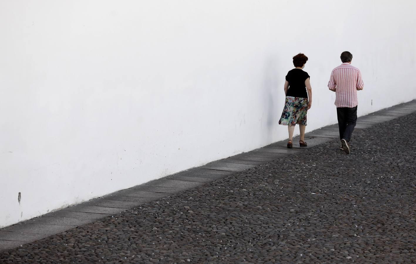 La plaza de Capuchinos en estado previo de remodelación, en imágenes: