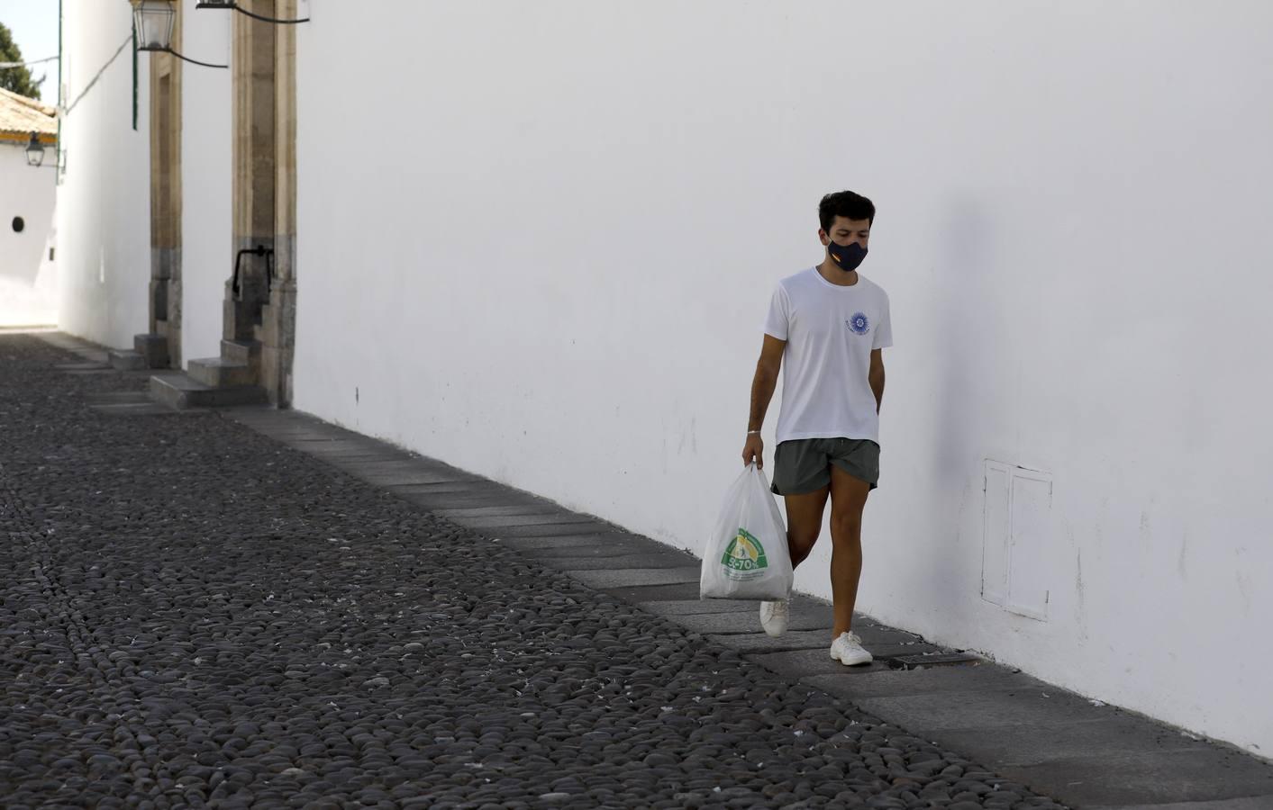 La plaza de Capuchinos en estado previo de remodelación, en imágenes: