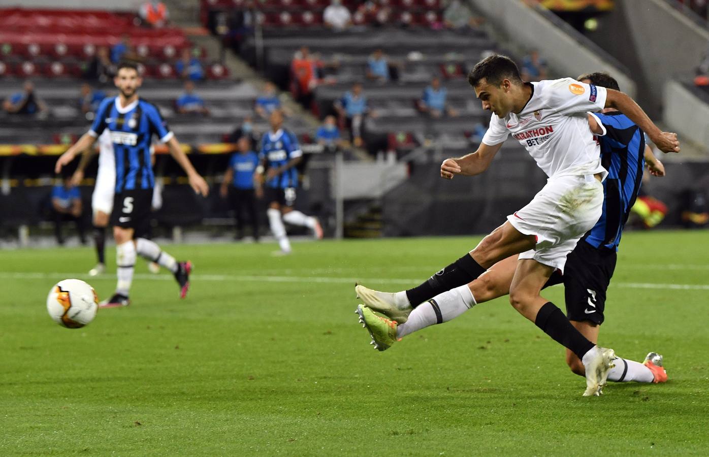 Las mejores imágenes de la final de la Europa League entre el Sevilla F.C. y el Inter de Milán