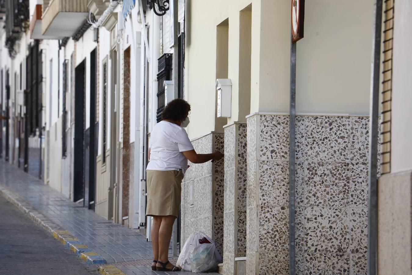 El «confinamiento» de Montalbán, en imágenes