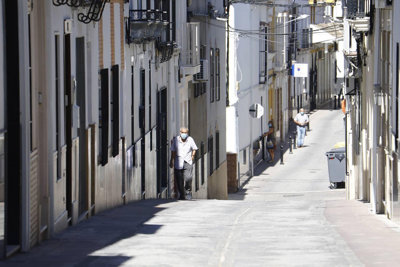 El «confinamiento» de Montalbán, en imágenes