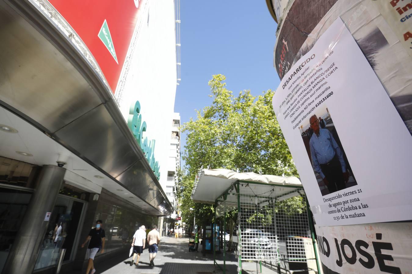 La búsqueda del desaparecido José Morilla en Córdoba, en imágenes