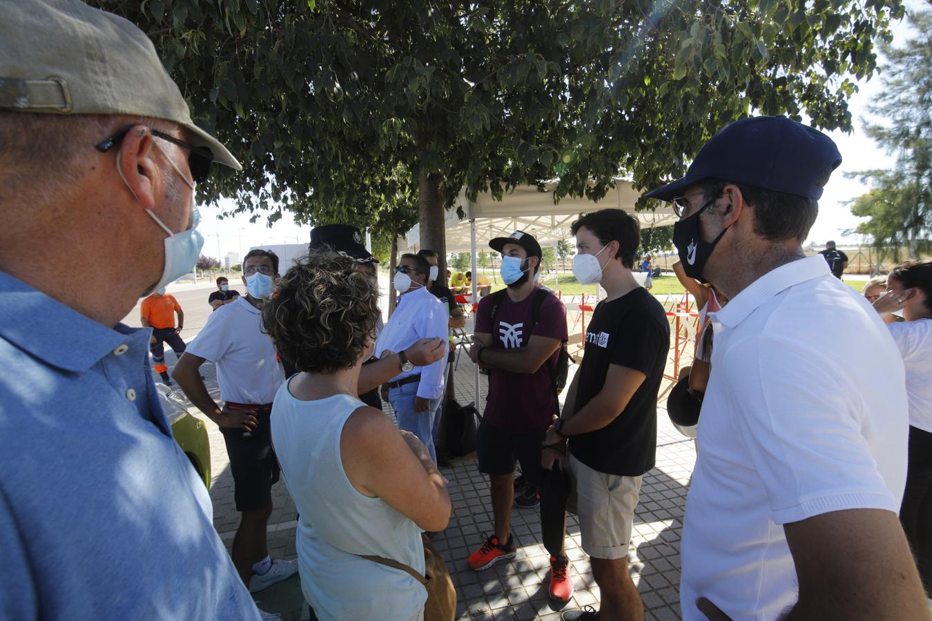 La búsqueda del anciano desaparecido en Córdoba, en imágenes