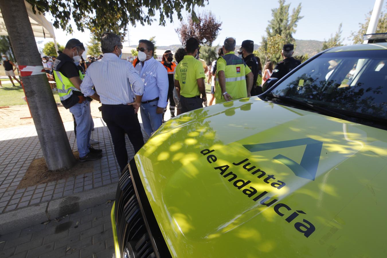 La búsqueda del anciano desaparecido en Córdoba, en imágenes