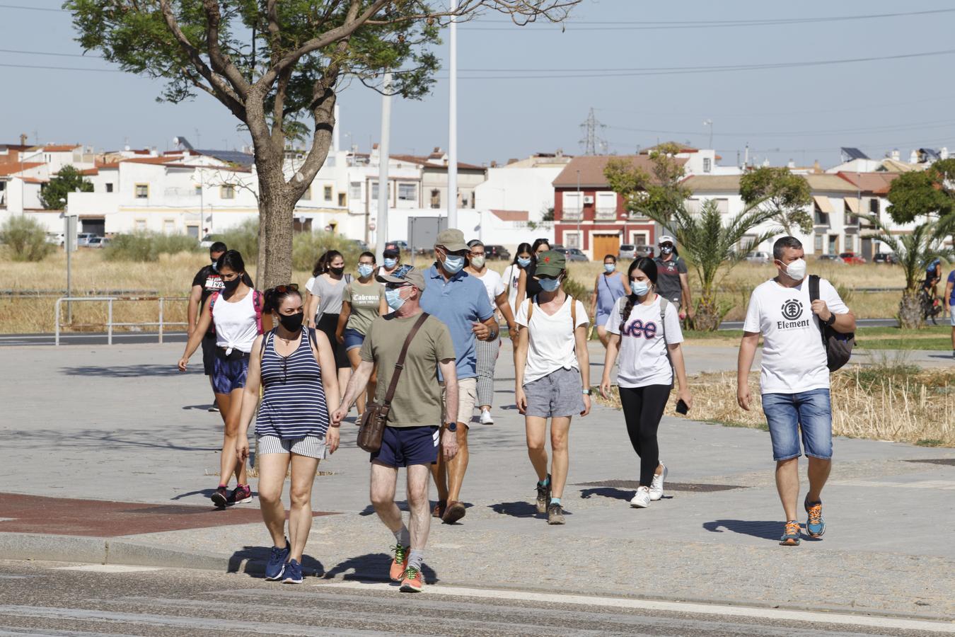 La búsqueda del anciano desaparecido en Córdoba, en imágenes