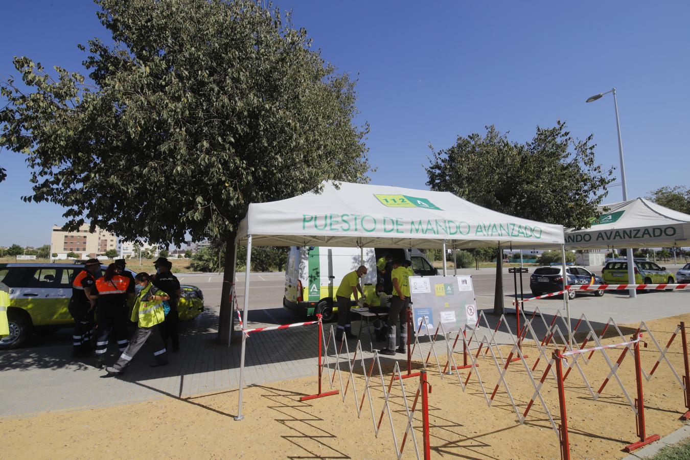 La búsqueda del anciano desaparecido en Córdoba, en imágenes