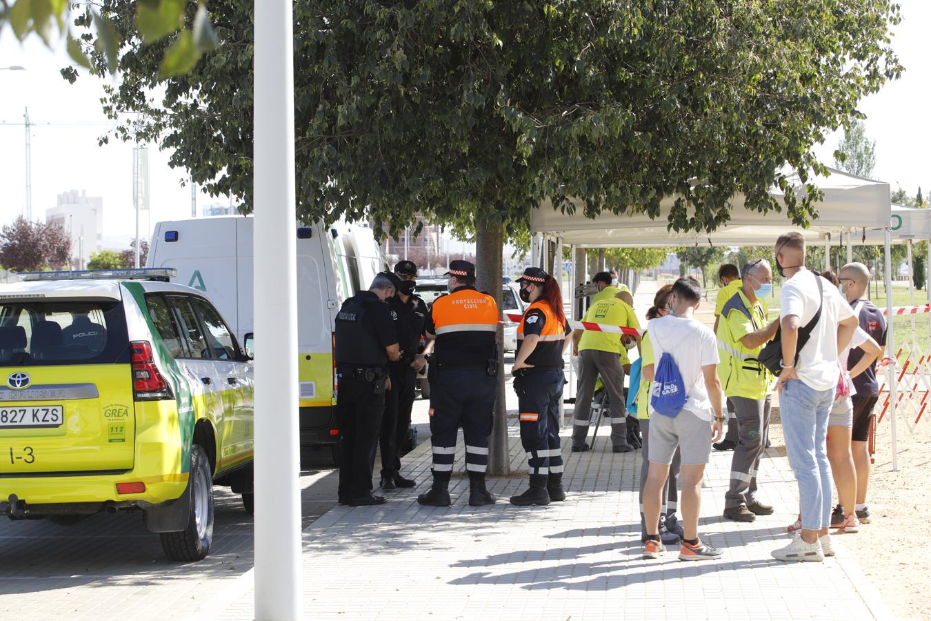 La búsqueda del anciano desaparecido en Córdoba, en imágenes