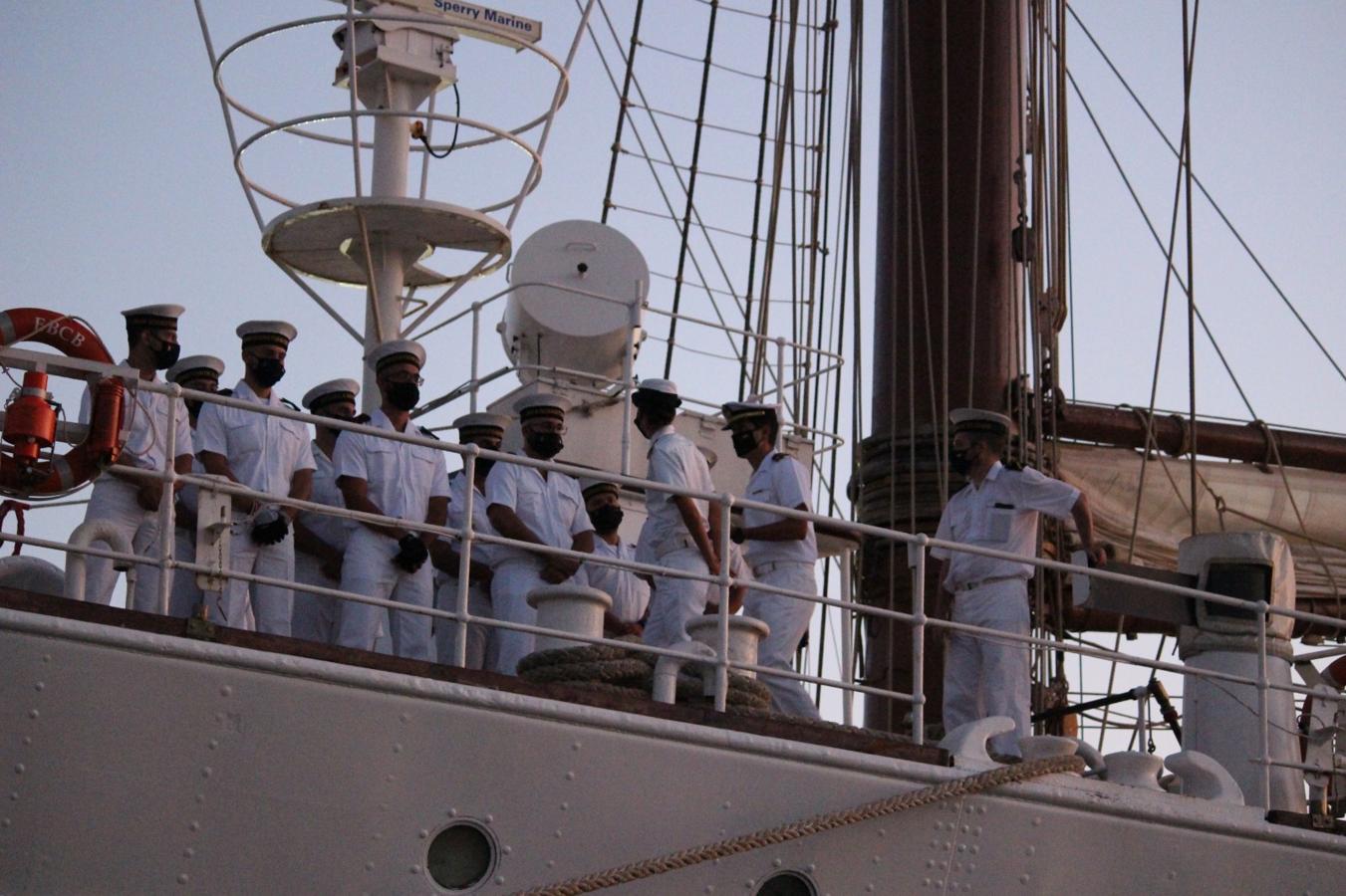 FOTOS: Elcano inicia su XCIII Crucero de Instrucción en homenaje a la primera vuelta al mundo