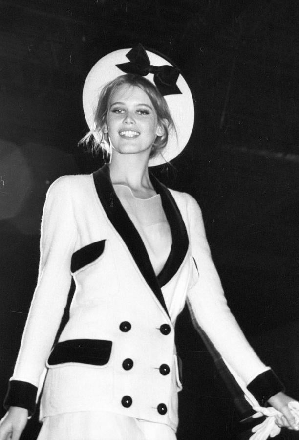 Claudia Schiffer. Año 1990