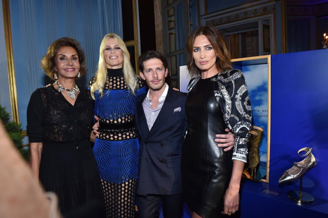 Con Naty Abascal, Edgardo Osorio y Nieves Álvarez. En 2017