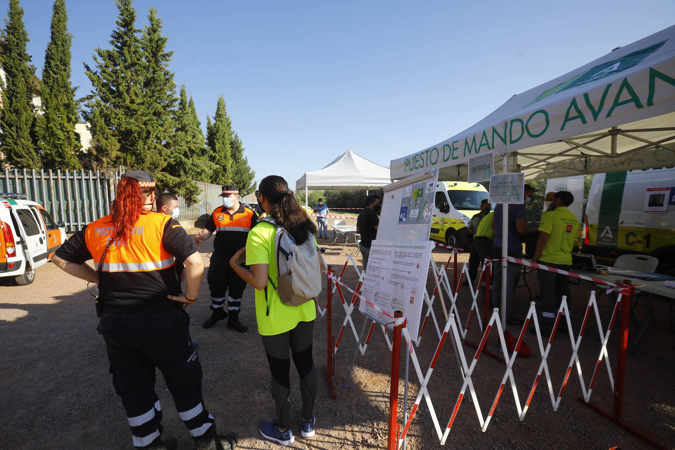 La búsqueda del hombre de 85 años desaparecido en Córdoba, en imágenes