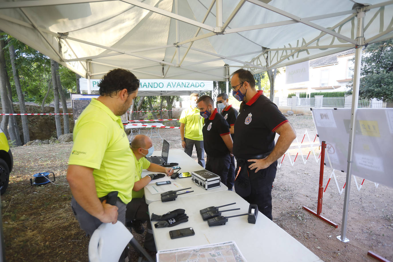 La quinta jornada de búsqueda de José Morilla en Córdoba, en imágenes