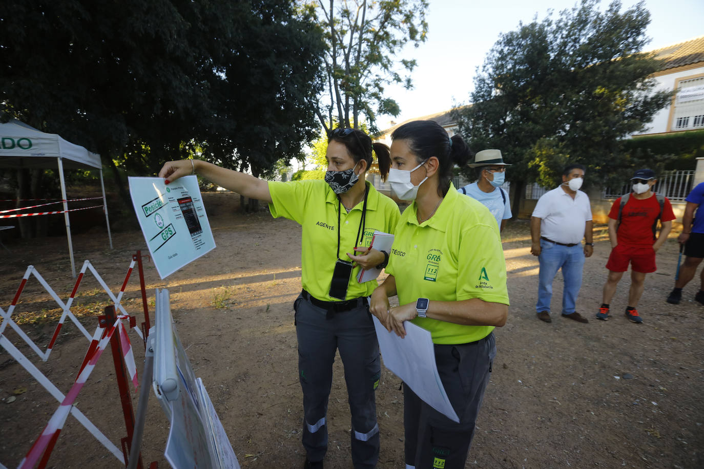 La quinta jornada de búsqueda de José Morilla en Córdoba, en imágenes