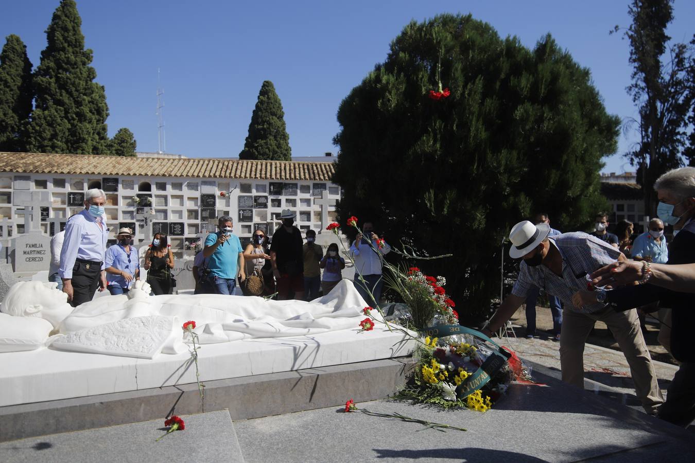 El recuerdo a Manolete en Córdoba en el aniversario de su muerte, en imágenes