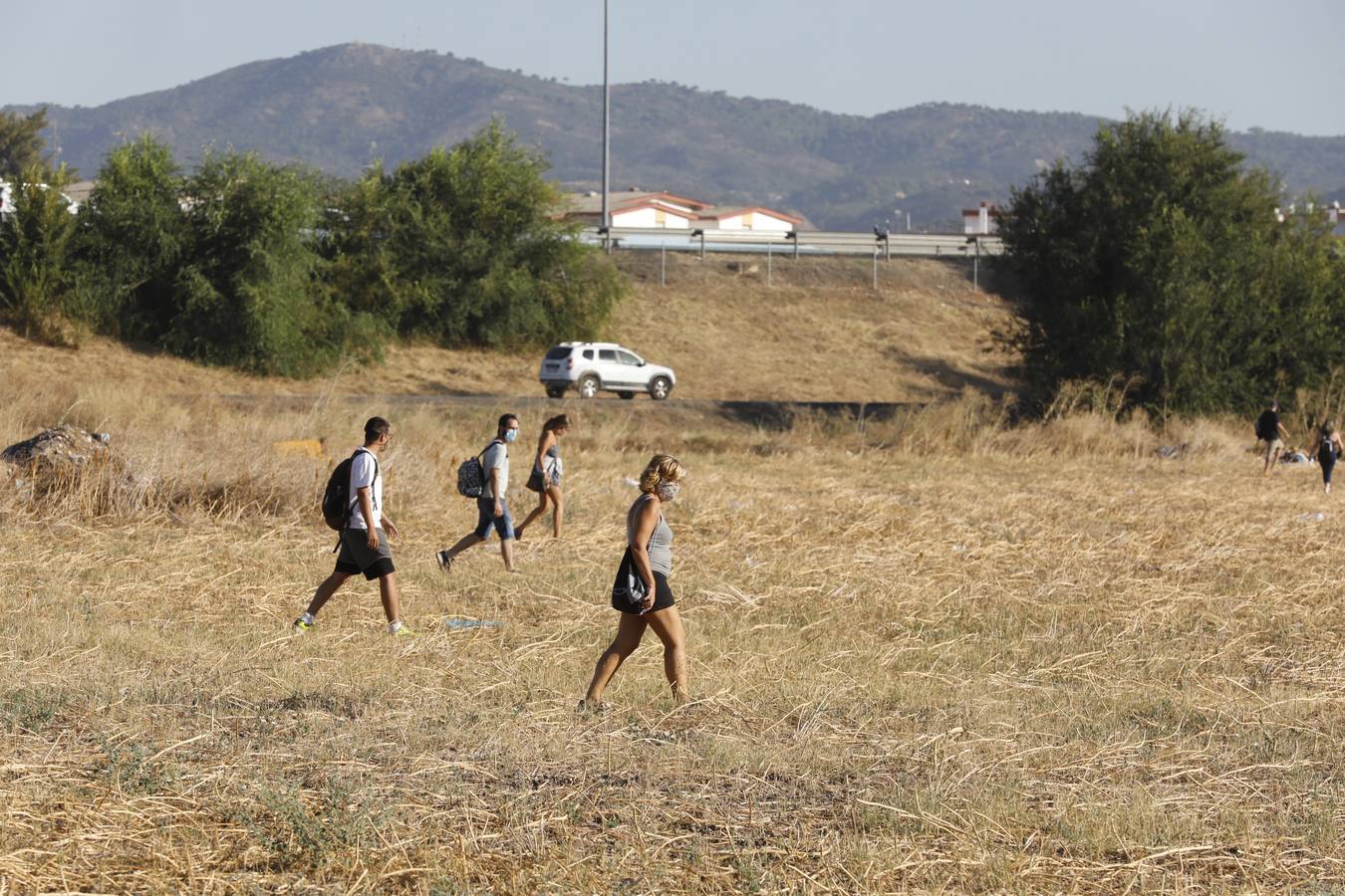 Reanudan la búsqueda del hombre desaparecido en Córdoba, en imágenes