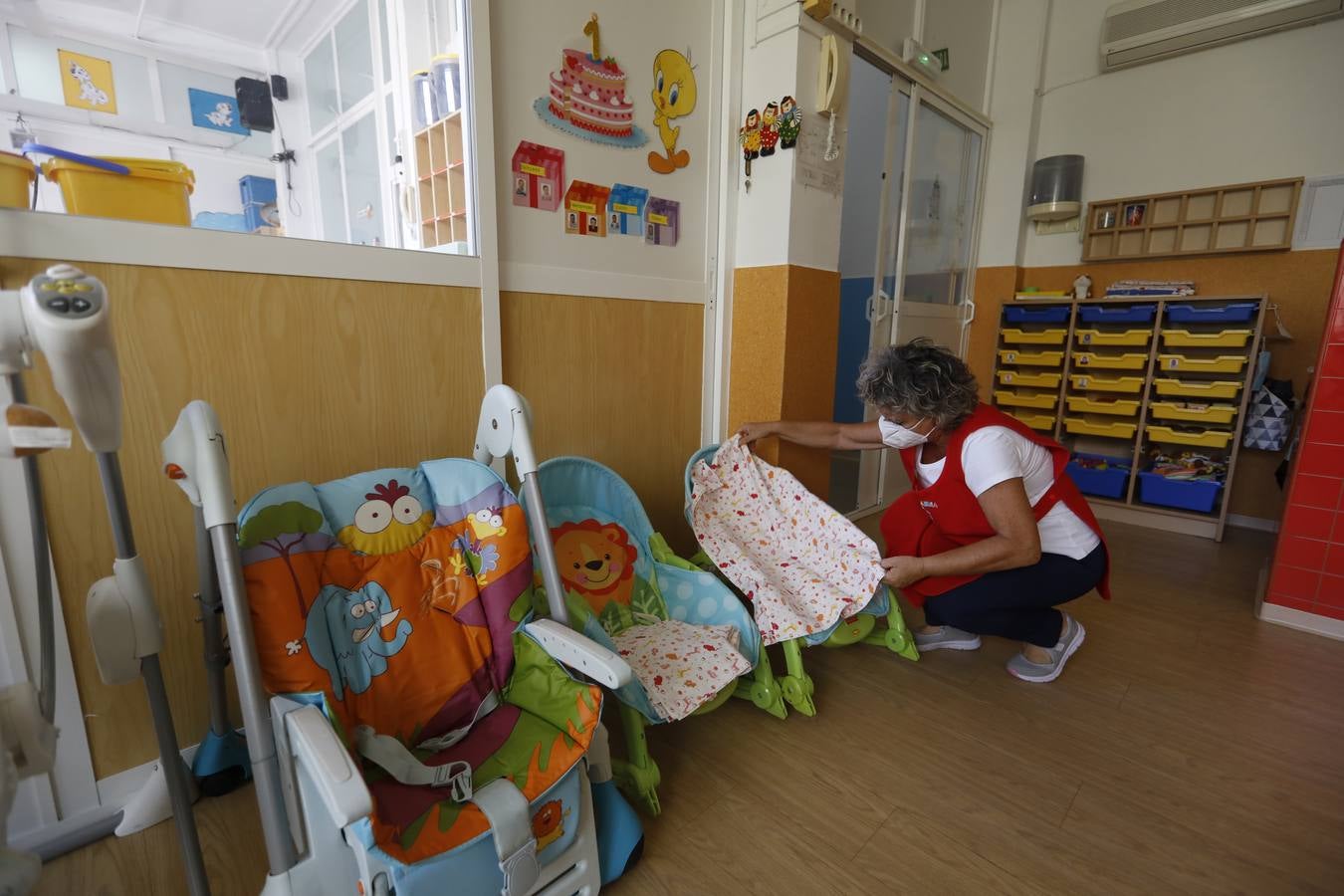 Los preparativos de las guarderías en Córdoba para el inicio del curso, en imágenes