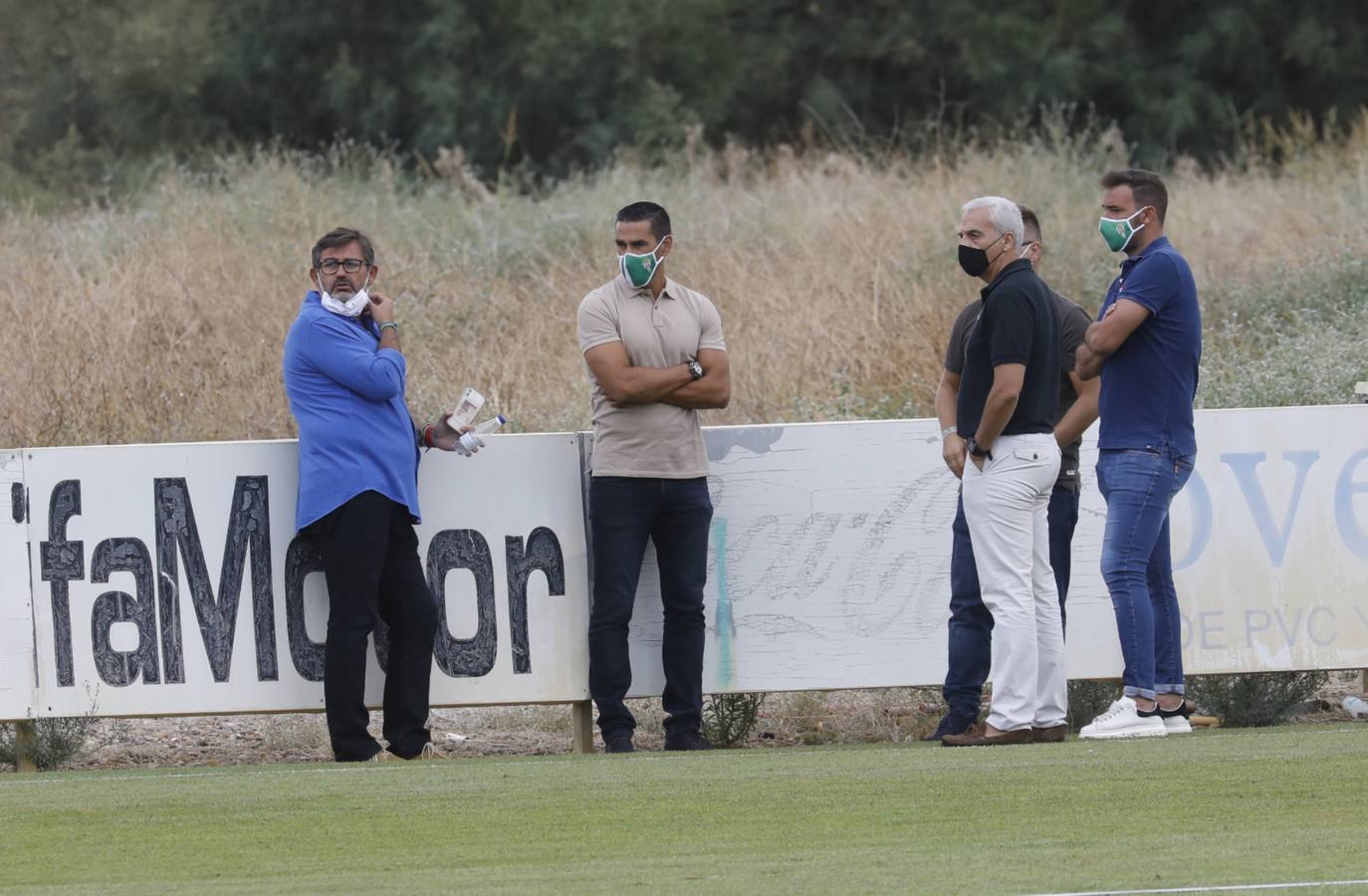 La vuelta de Bernardo Cruz al Córdoba CF y la incorporación de Ortiz, en imágenes