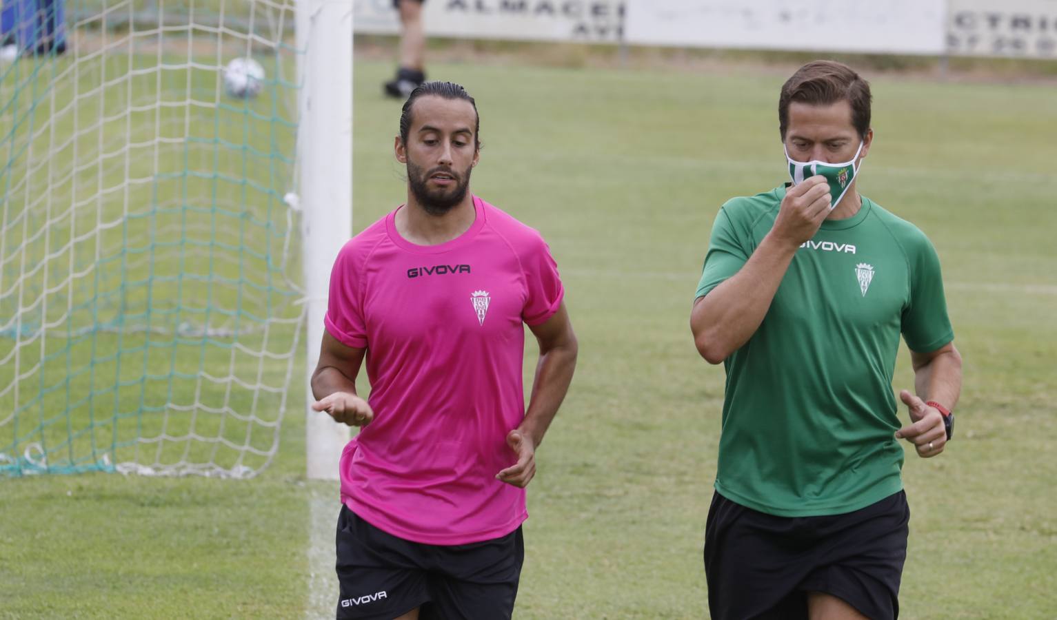 La vuelta de Bernardo Cruz al Córdoba CF y la incorporación de Ortiz, en imágenes