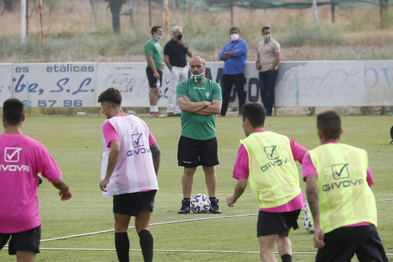 La vuelta de Bernardo Cruz al Córdoba CF y la incorporación de Ortiz, en imágenes