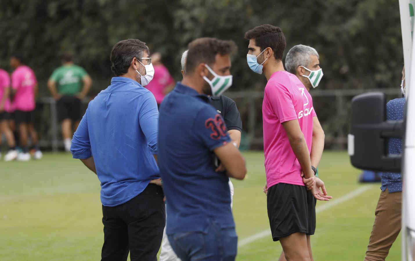 La vuelta de Bernardo Cruz al Córdoba CF y la incorporación de Ortiz, en imágenes