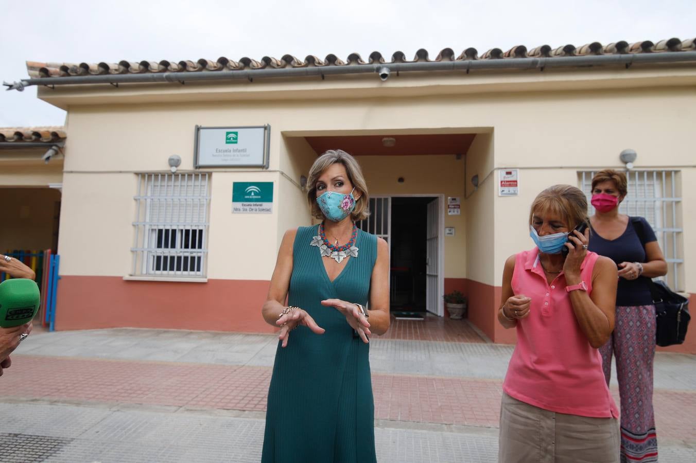 Los niños vuelven a las guarderías de Córdoba tras su reapertura, en imágenes