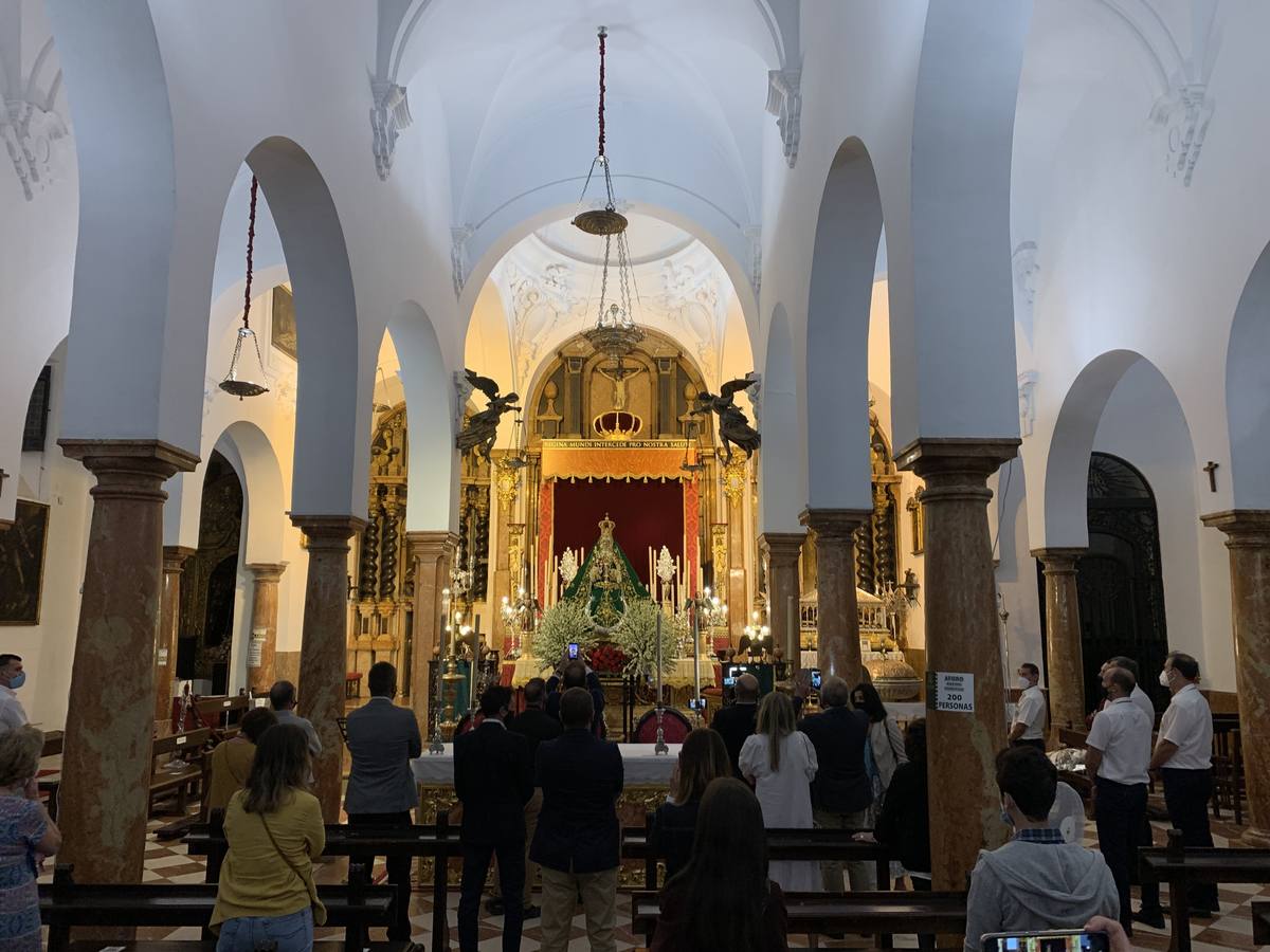 La «Bajá» de la Virgen de la Sierra de Cabra, en imágenes