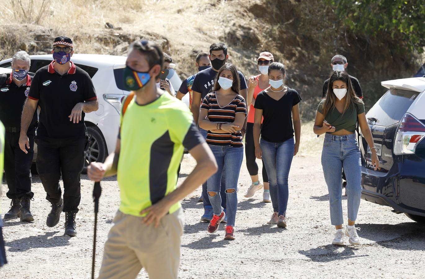 La búsqueda de José Morilla, por tierra y aire, en imágenes