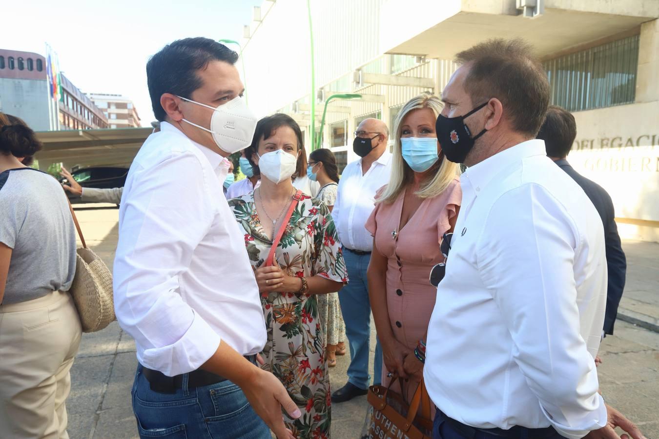 La protesta de los alcaldes del PP de Córdoba, en imágenes