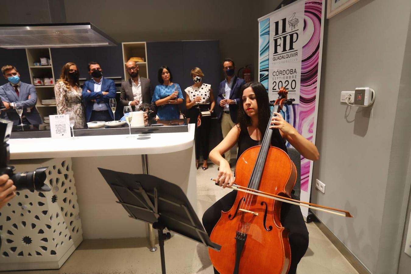 El concierto del Festival Guadalquivir en el restaurante Noor de Córdoba, en imágenes