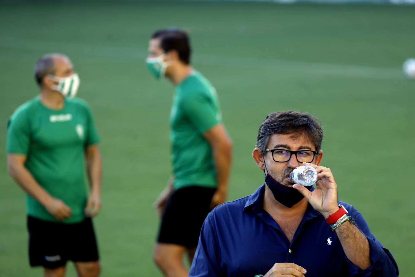 El partido de entrenamiento del Córdoba CF con el filial, en imágenes