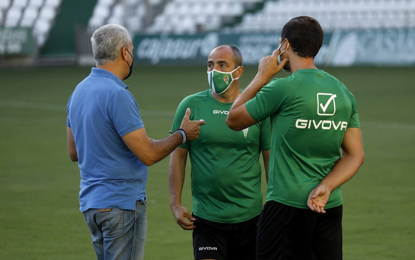 El partido de entrenamiento del Córdoba CF con el filial, en imágenes