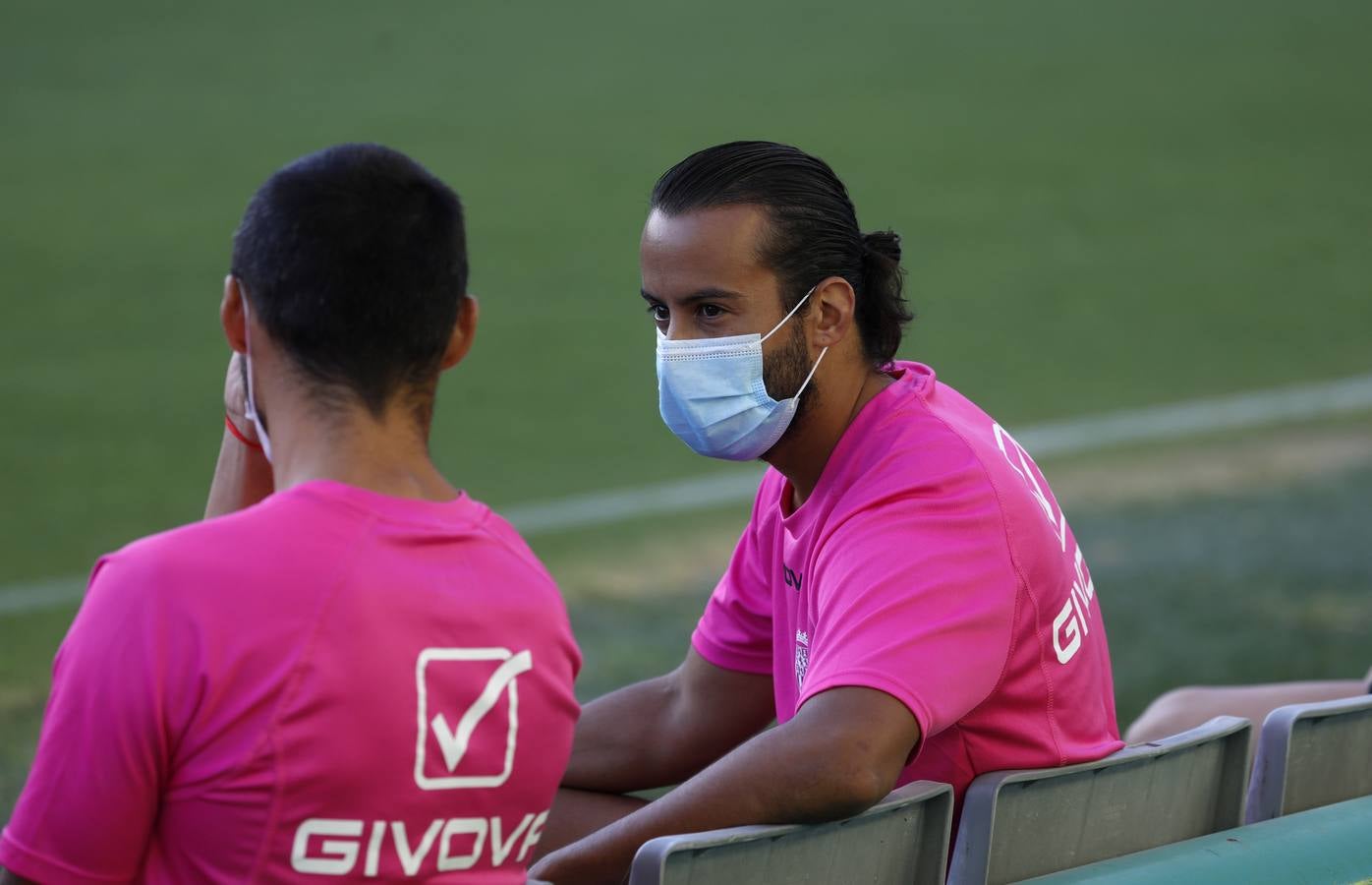 El partido de entrenamiento del Córdoba CF con el filial, en imágenes