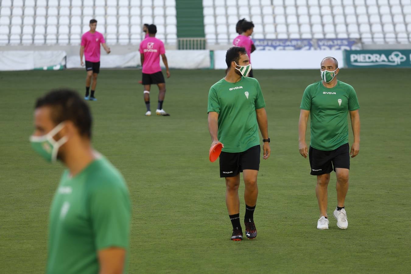 El partido de entrenamiento del Córdoba CF con el filial, en imágenes