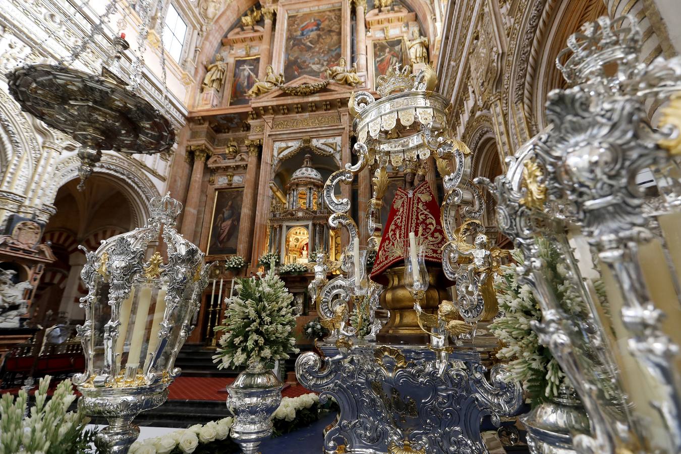 El nuevo de paso de la Virgen de la Fuensanta de Córdoba, en imágenes