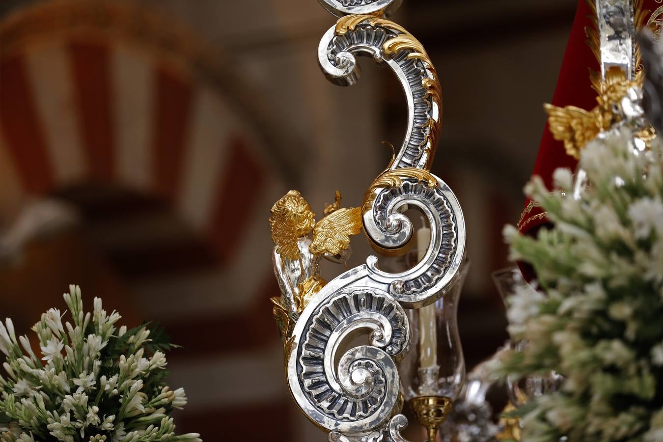 El nuevo de paso de la Virgen de la Fuensanta de Córdoba, en imágenes