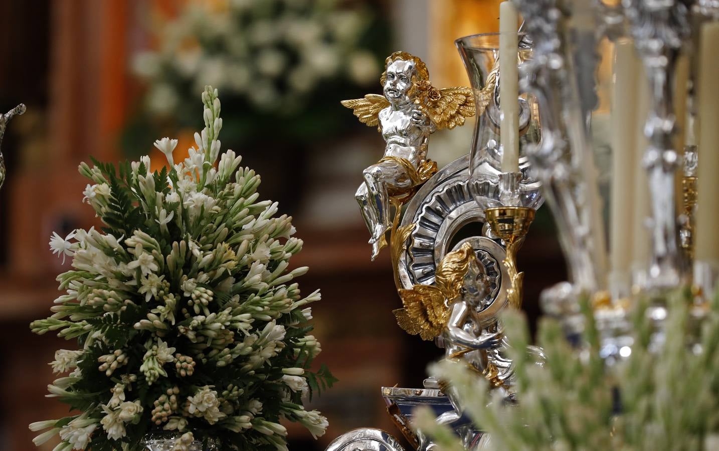 El nuevo de paso de la Virgen de la Fuensanta de Córdoba, en imágenes