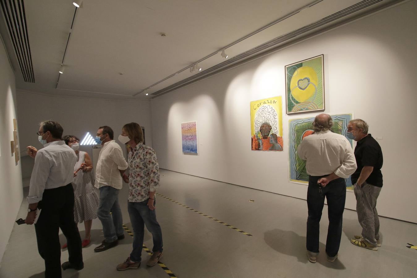 En imágenes, la inauguración de la exposición «Corazón. Amigos de Siempre Así para Trianidad»